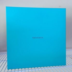 Tiffany & Co. box  with ribbon and paper